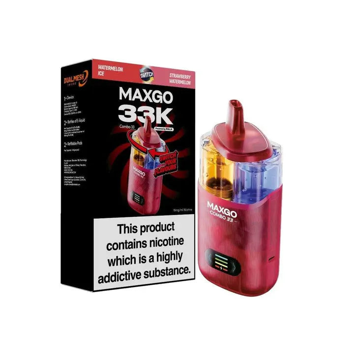 RELX MAXGO Combo 33000 Disposable Vape - Box of 5 Vape Wholesale SuppliesNot Found Vape wholesale supplies