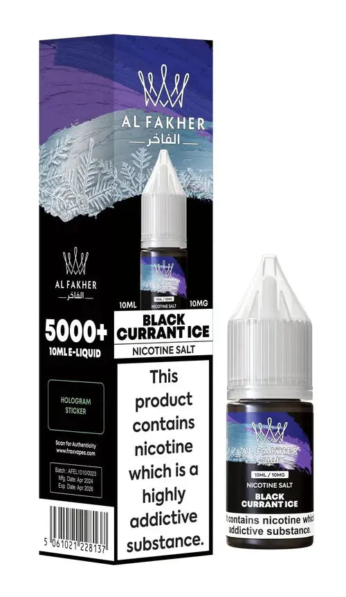 Al Fakher Nic Salt 10ml E-Liquid Box of 10 - Vape wholesale supplies