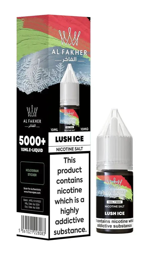 Al Fakher Nic Salt 10ml E-Liquid Box of 10 - Vape wholesale supplies
