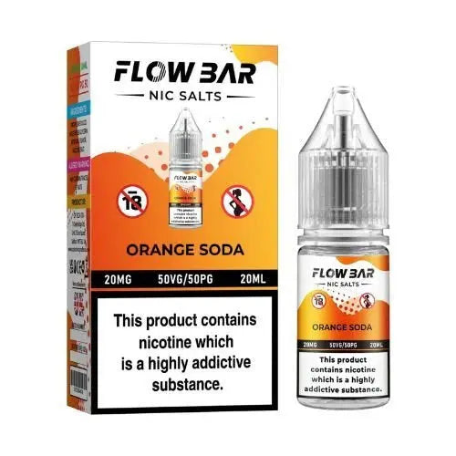 Flow Bar Nic Salts- 20ml- Pack of 10 - Vape wholesale supplies