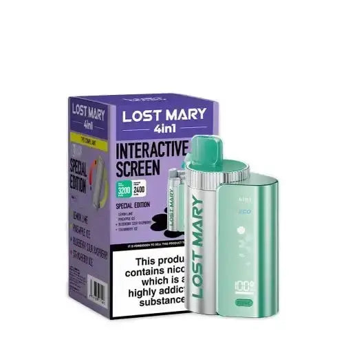 Lost mary 4 in 1 prefilled kit - Box of 5 - Vape wholesale supplies