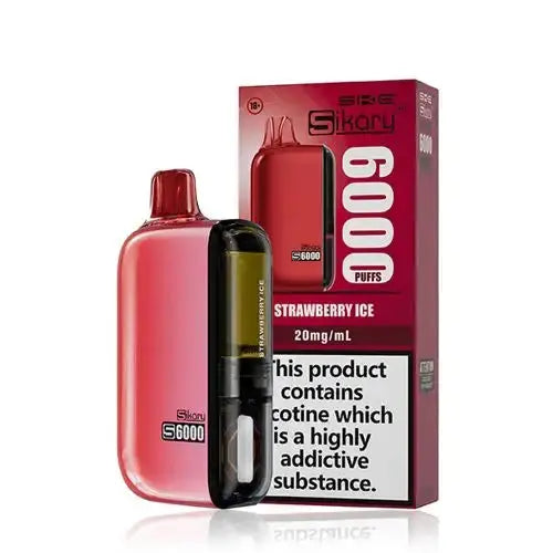 SKE Sikary S6000 Disposable Vape Kit-Box of 5 - Vape wholesale supplies