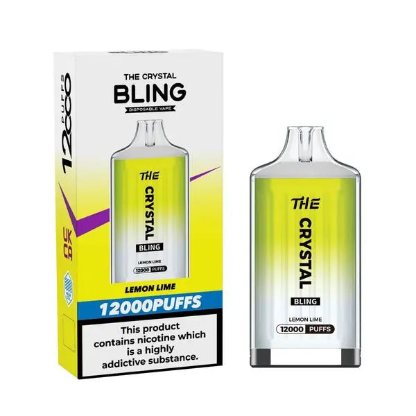 The Crystal Bling 12000 Disposable Vape Puff Pod Box of 5 The Crystal BlingNot Found Vape wholesale supplies