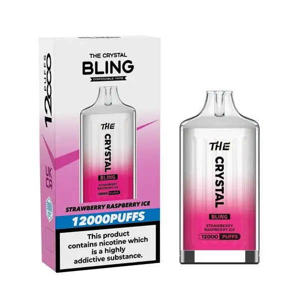 The Crystal Bling 12000 Disposable Vape Puff Pod Box of 5 The Crystal BlingNot Found Vape wholesale supplies