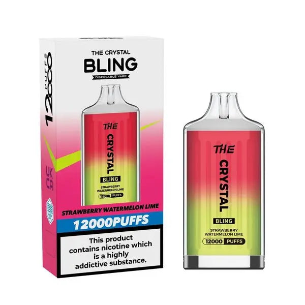 The Crystal Bling 12000 Disposable Vape Puff Pod Box of 5 The Crystal BlingNot Found Vape wholesale supplies