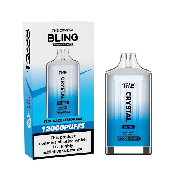 The Crystal Bling 12000 Disposable Vape Puff Pod Box of 5 The Crystal BlingNot Found Vape wholesale supplies