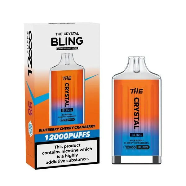 The Crystal Bling 12000 Disposable Vape Puff Pod Box of 5 The Crystal BlingNot Found Vape wholesale supplies