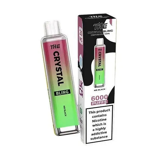 Crystal Bling 6000 | Pro Max Disposable Vape Puff Pod Box of 10 - Vape wholesale supplies