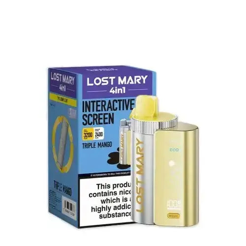 Lost mary 4 in 1 prefilled kit - Box of 5 - Vape wholesale supplies