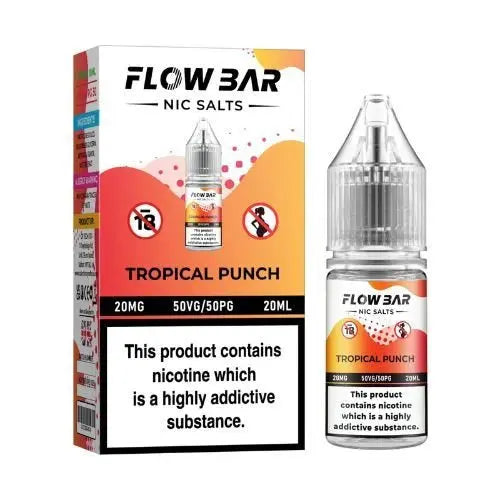 Flow Bar Nic Salts- 20ml- Pack of 10 - Vape wholesale supplies