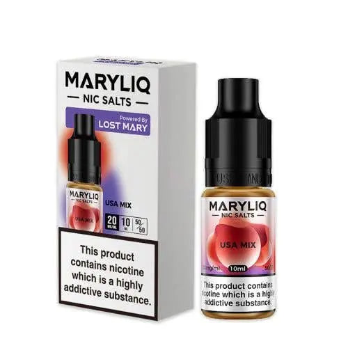 Lost Mary Maryliq Nic Salts 10ml - Box of 10 - Vape wholesale supplies