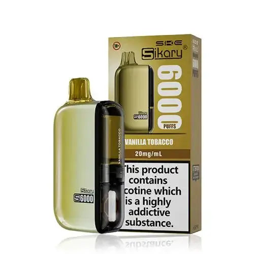 SKE Sikary S6000 Disposable Vape Kit-Box of 5 - Vape wholesale supplies