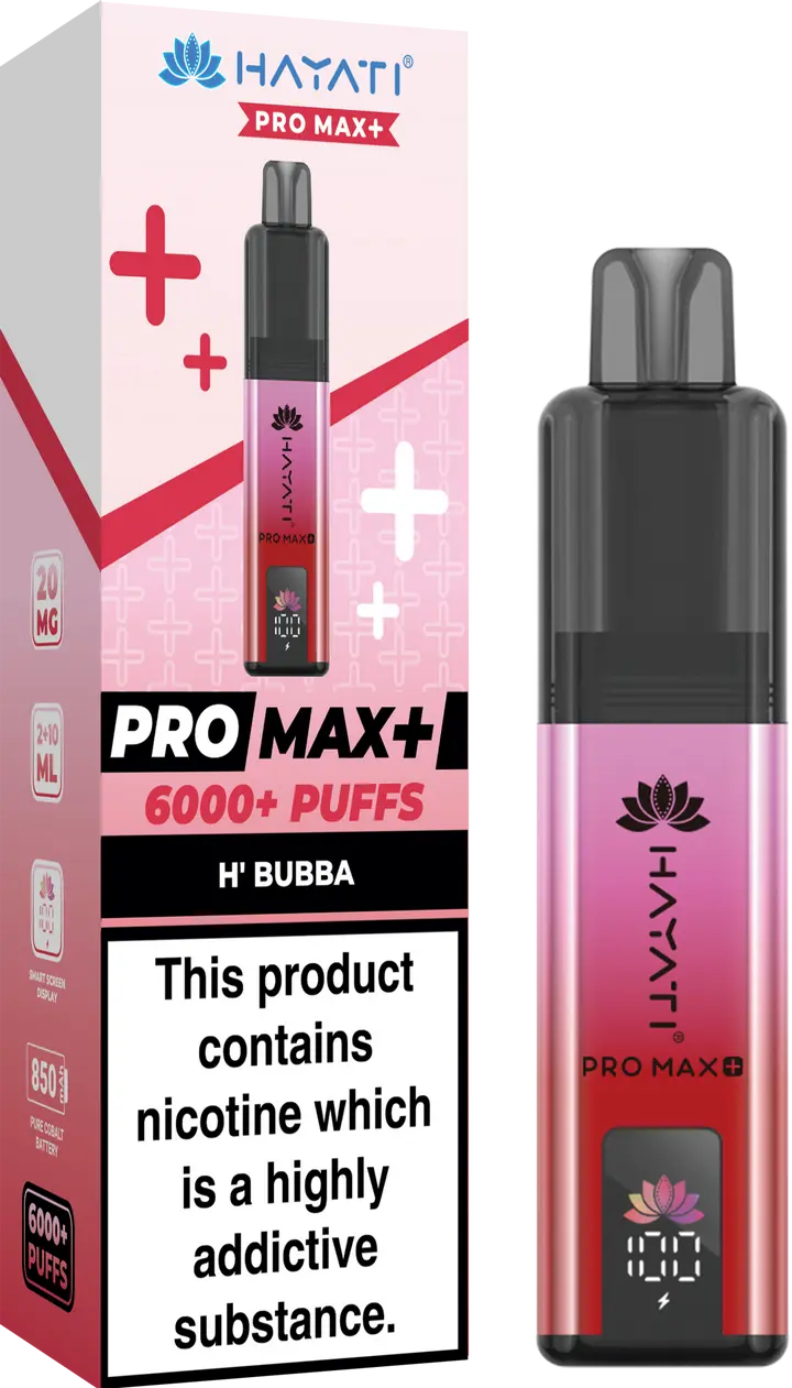 Hayati Pro Max+ 6000 Puffs Vape Kit Box of 10 Vape wholesale supplies Not Found Vape wholesale supplies