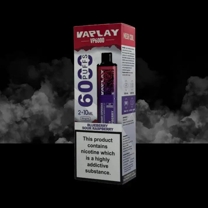 Vaplay VP6000 Disposable Vape-Box of 5 Vape wholesale supplies Not Found Vape wholesale supplies