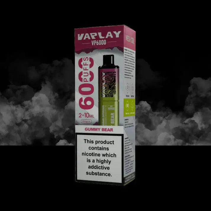 Vaplay VP6000 Disposable Vape-Box of 5 Vape wholesale supplies Not Found Vape wholesale supplies