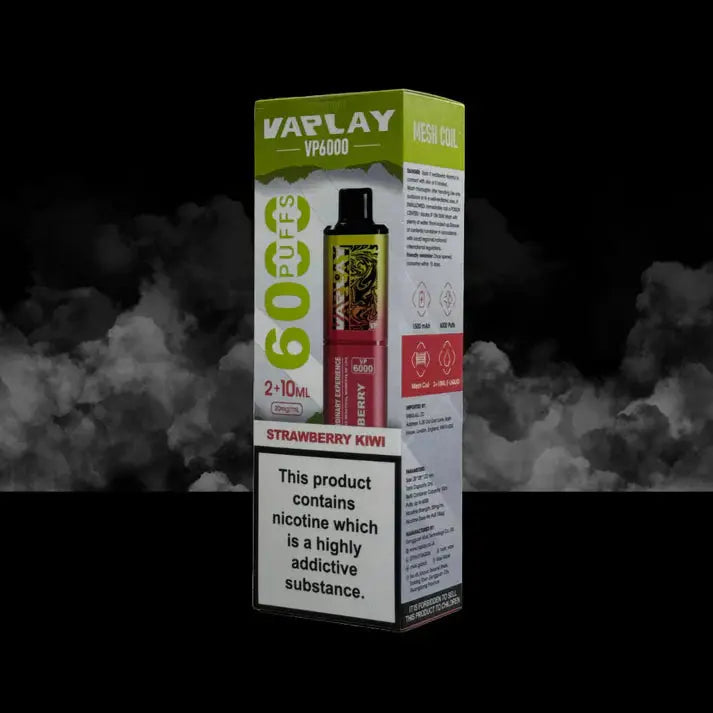 Vaplay VP6000 Disposable Vape-Box of 5 Vape wholesale supplies Not Found Vape wholesale supplies