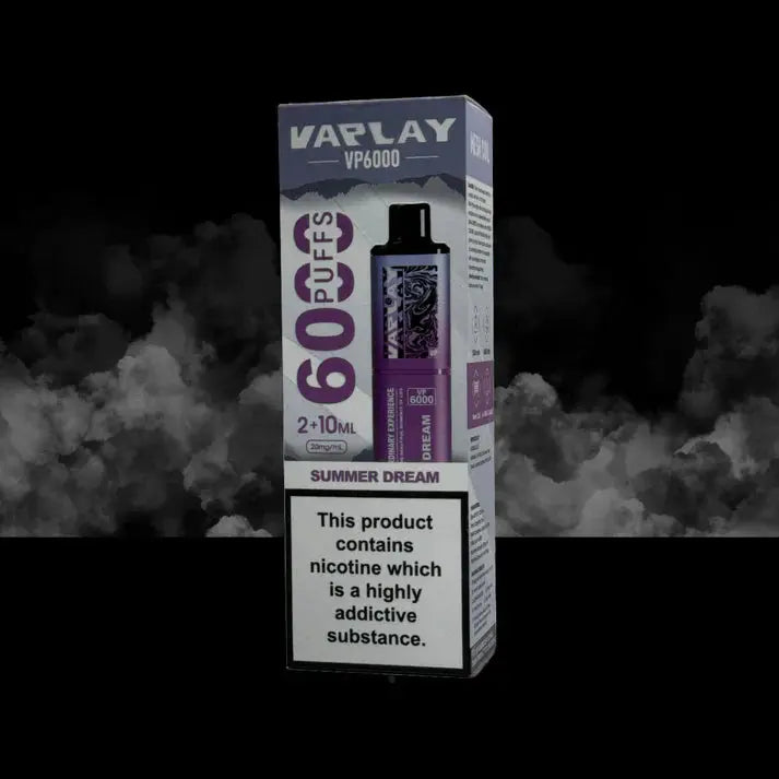 Vaplay VP6000 Disposable Vape-Box of 5 Vape wholesale supplies Not Found Vape wholesale supplies