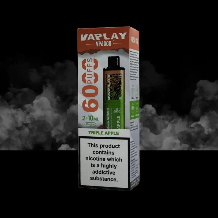Vaplay VP6000 Disposable Vape-Box of 5 Vape wholesale supplies Not Found Vape wholesale supplies