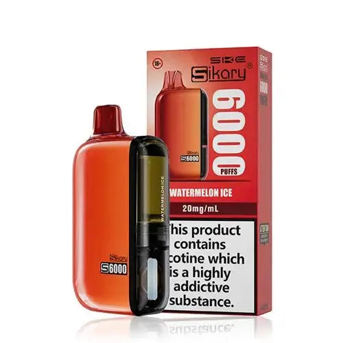 SKE Sikary S6000 Disposable Vape Kit-Box of 5 - Vape wholesale supplies