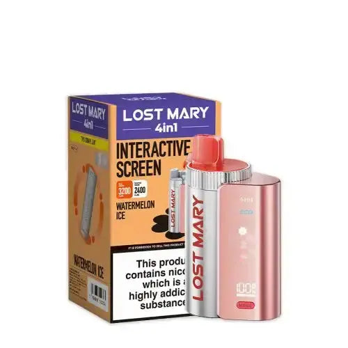 Lost mary 4 in 1 prefilled kit - Box of 5 - Vape wholesale supplies