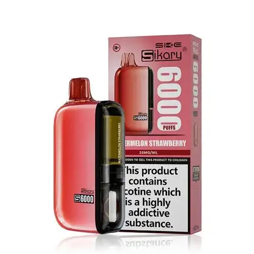 SKE Sikary S6000 Disposable Vape Kit-Box of 5 - Vape wholesale supplies