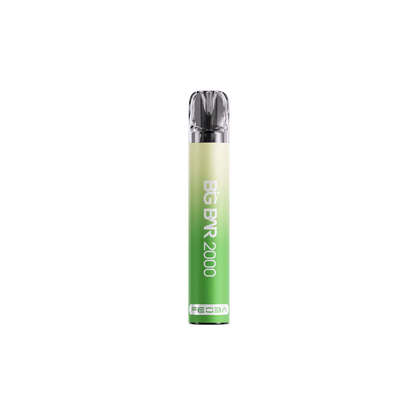 Feoba Big Bar 2000 Puffs Disposable Vape Box of 10 - Vape wholesale supplies 