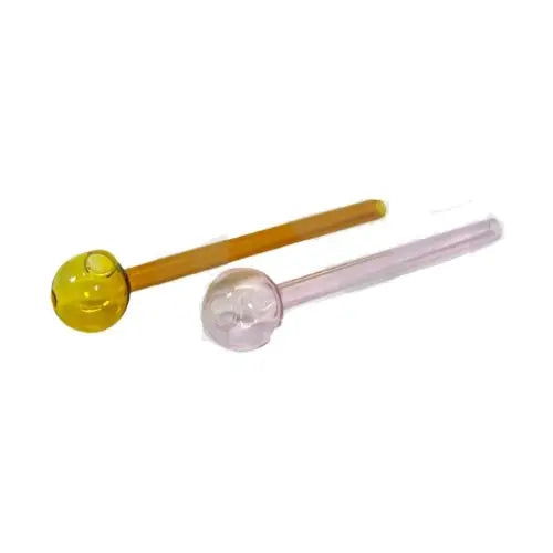 10 X Globe Shape Smoking Glass Pipe 15cm - BL132 - GS1054 In UK