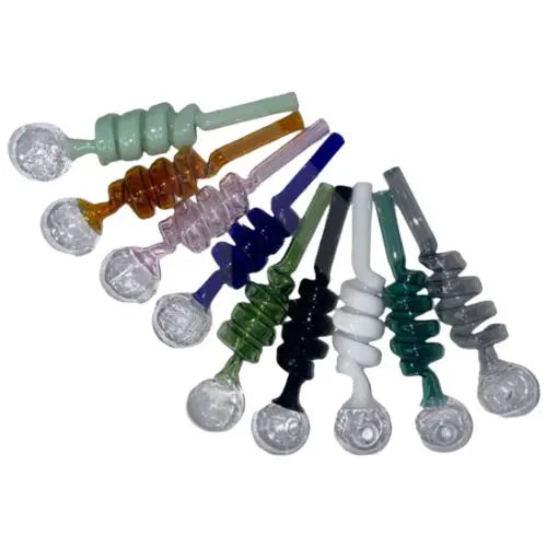 10 x Spring Glass Pipe - OB1051 - In UK