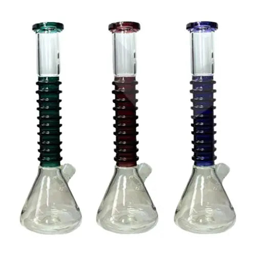 14" Large Percolator Beaker Base Glass Bong - GB002 In UK