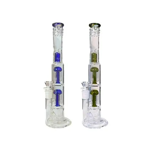 14" Large Percolator Glass Bong Mixed Designs -BG007 - GS1195 In UK