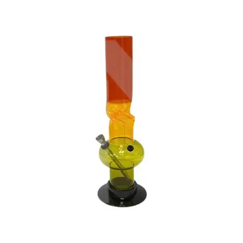 14" Mixed Three Tone Colour Acrylic Bong - FA-01C (GS0245) in UK