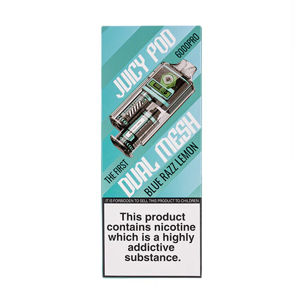 Juicy Pod Pro 6000 Puffs Disposable Vape Device| Box Of 5 Vape Wholesale Supplies