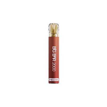 Feoba Big Bar 2000 Puffs Disposable Vape Box of 10 - Vape wholesale supplies 