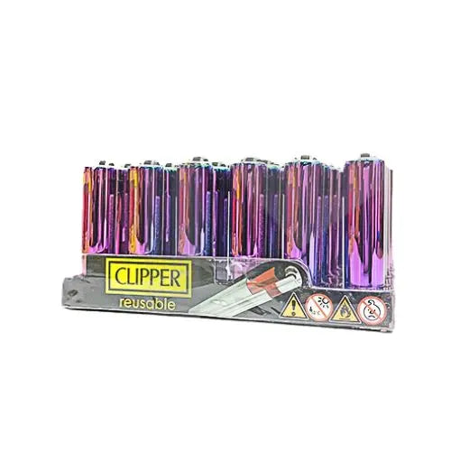 30 Clipper FCP22R Metal Large Flint Icy - FCP0T100UKH - In UK