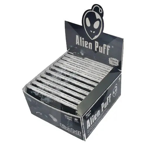 33 Alien Puff King Size Black Rolling Papers With Tips ( HP2216 ) Vape Wholesale SuppliesNot Found Vape wholesale supplies