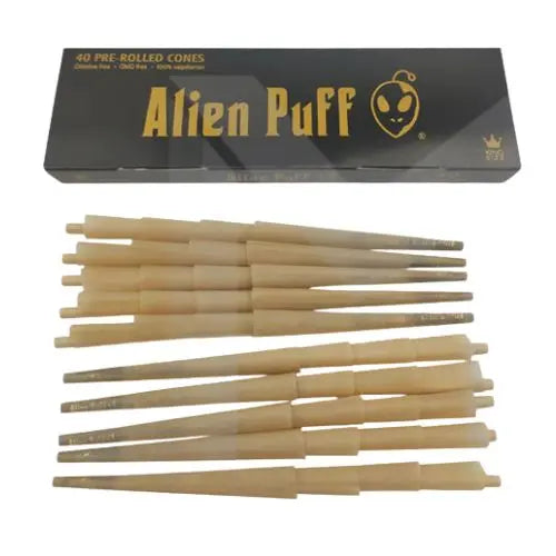 40 Alien Puff Black & Gold 1/4 Size Pre-Rolled 84mm Cones ( HP137 ) Vape Wholesale SuppliesNot Found Vape wholesale supplies