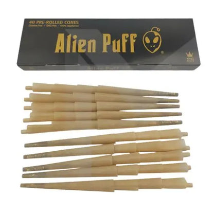 40 Alien Puff Black & Gold 1/4 Size Pre-Rolled 84mm Cones ( HP137 ) Vape Wholesale SuppliesNot Found Vape wholesale supplies