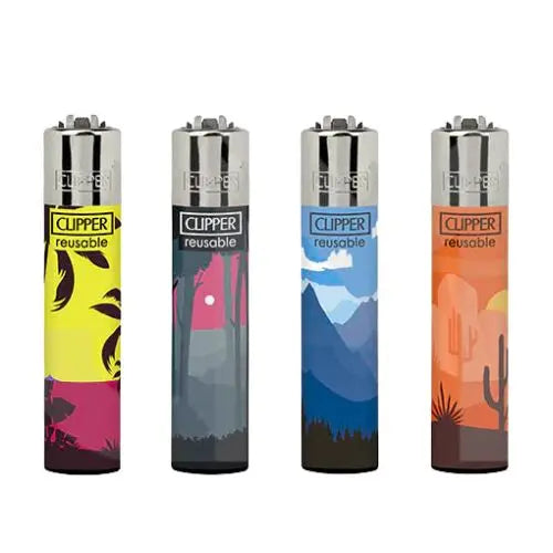 40 Clipper D40 CP11RH Classic Flint Natural Mix Lighters - CL3C1596UKH - In UK