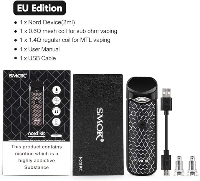 Smok Nord Pod Kit, 2 ml Vape Wholesale Supplies
