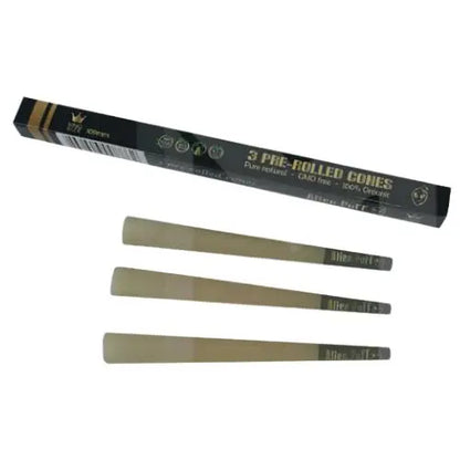 75 Alien Puff Black & Gold King Size Pre-Rolled Cones HP142 In UK