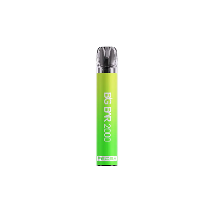 Feoba Big Bar 2000 Puffs Disposable Vape Box of 10 - Vape wholesale supplies 