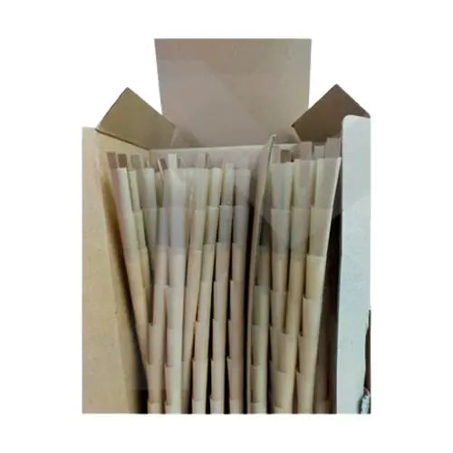 900 x Mountain High Small 1 1/4 Pre-Rolled BULK Cones Natural In the UK