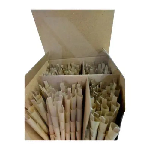 900 x Mountain High Small 1 1/4 Pre-Rolled BULK Cones Natural in UK