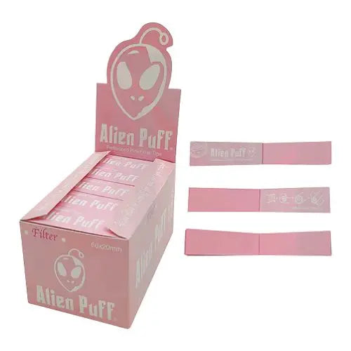 Alien Puff Pink Filter Tips 25 booklets (HP149) In UK