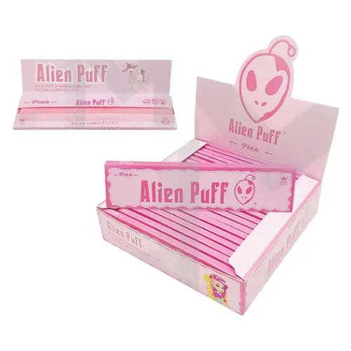Alien Puff Pink King Size Papers 20 Booklets (HP2103) In UK