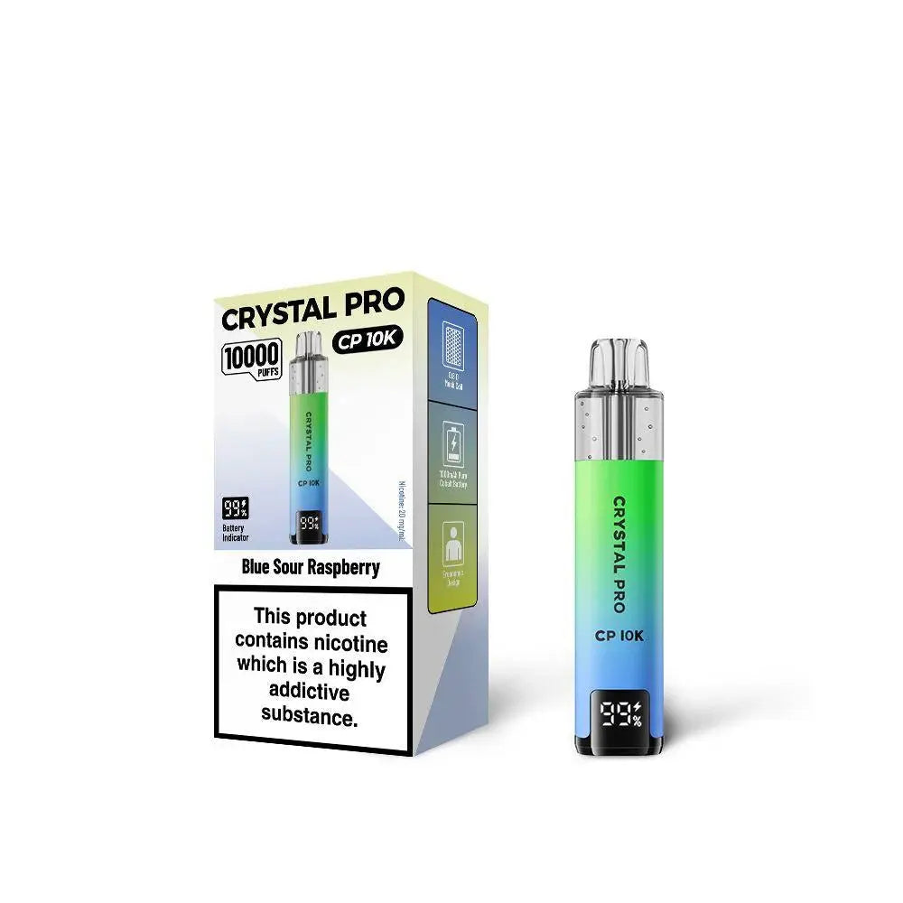 Crystal Pro CP 10K Prefilled Pod Kit   10,000 Puffs | Box of 5 | Wholesale UK Crystal