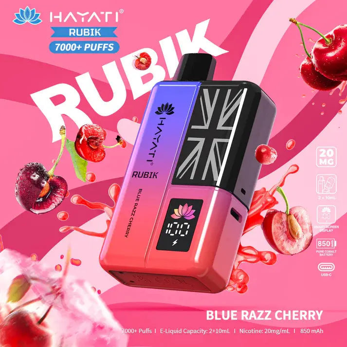 Hayati Rubik 7000+ Puffs Disposable Vape Kit Pack of 5 Vape Wholesale SuppliesNot Found Vape wholesale supplies