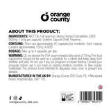 CBD Gel Capsules (60 Per Tub) Orange CountyNot Found Vape wholesale supplies