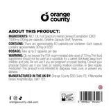 CBD Gel Capsules (60 Per Tub) Orange CountyNot Found Vape wholesale supplies