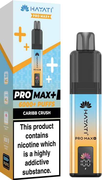 Hayati Pro Max 6000 Puffs Disposable Vape Pack of 10 - Vape wholesale supplies 